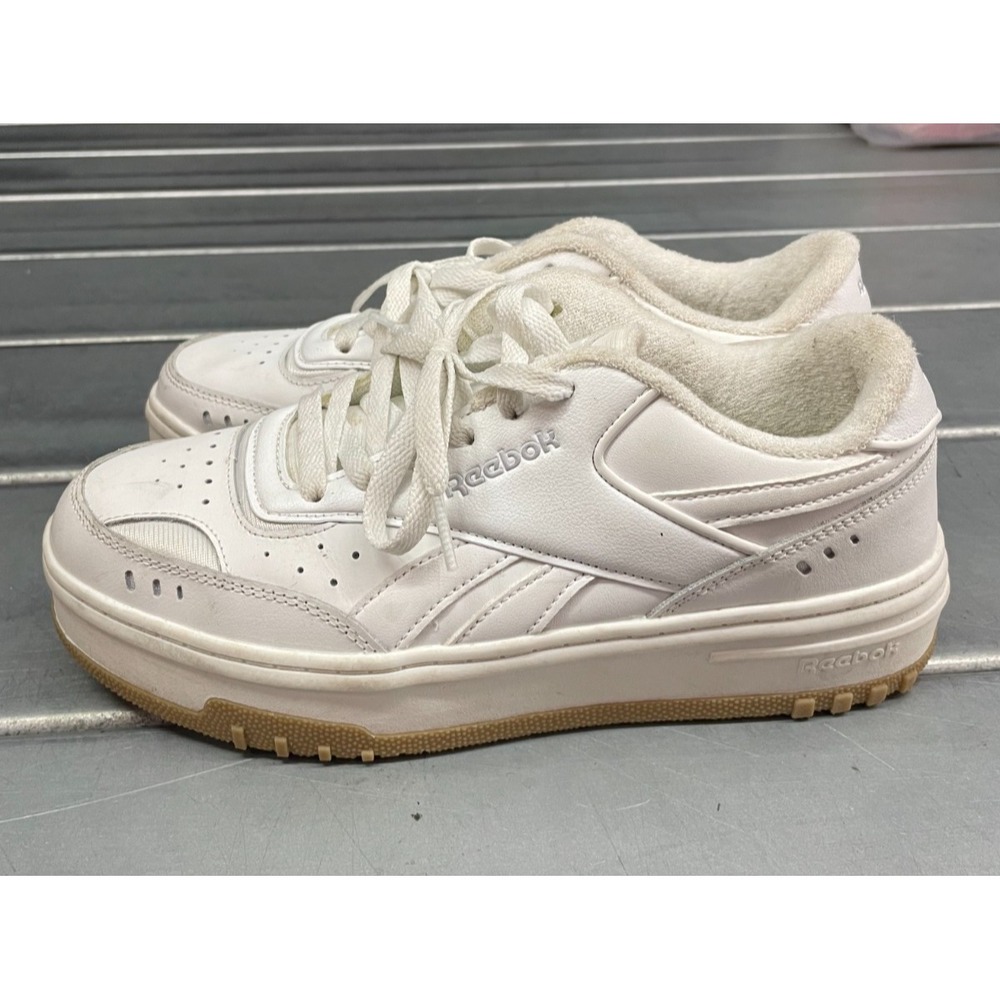 Reebok Sneakers Shoes Womens Size 9 White Classic Leather Platform Casual